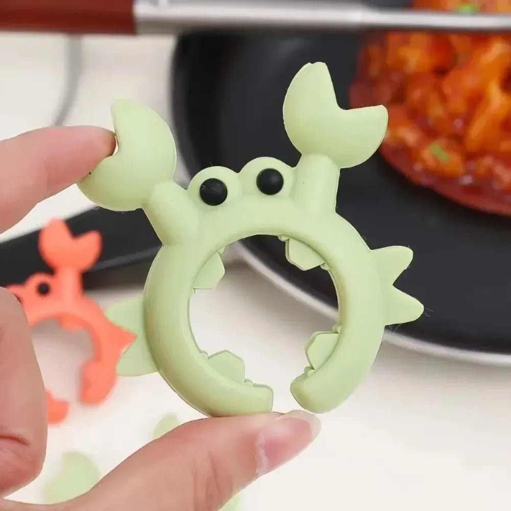SCALDORA – Soporte para cuchara anti-quemaduras con clip práctico para olla