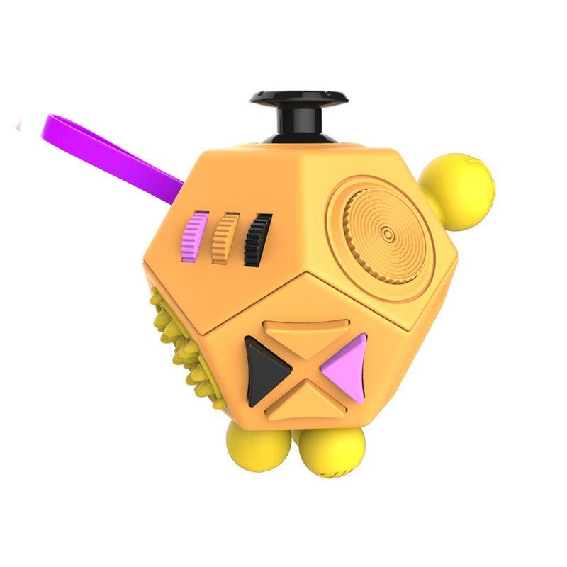 TACTIVA – Anti-stress fidget cube with 6 or 12 sides