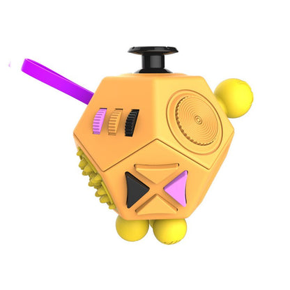 TACTIVA – Anti-stress fidget cube with 6 or 12 sides