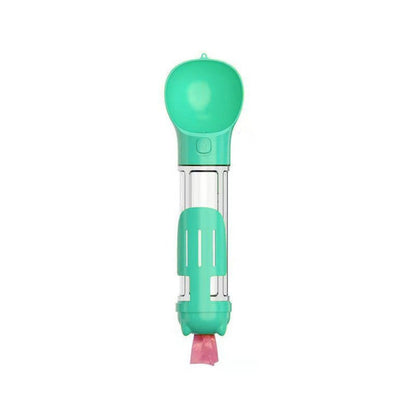 WALKIEPET BOTTLE – Tragbare 2-in-1 Hunde-Trink- & Futterflasche mit Kotbeutelhalter