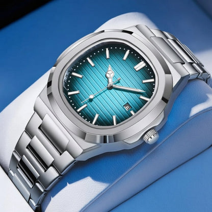 IRONBLOCK – Montre militaire carrée robuste et étanche pour hommes