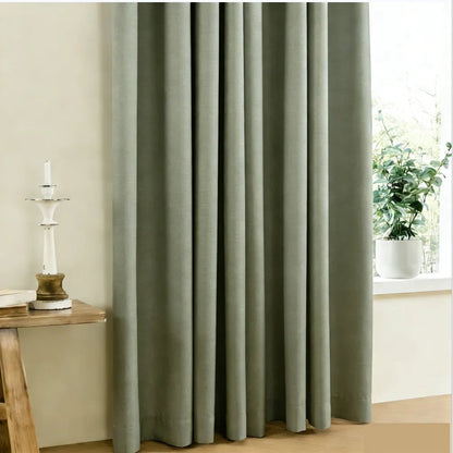 ECLIPTIA – Cortina Blackout Minimalista Moderna