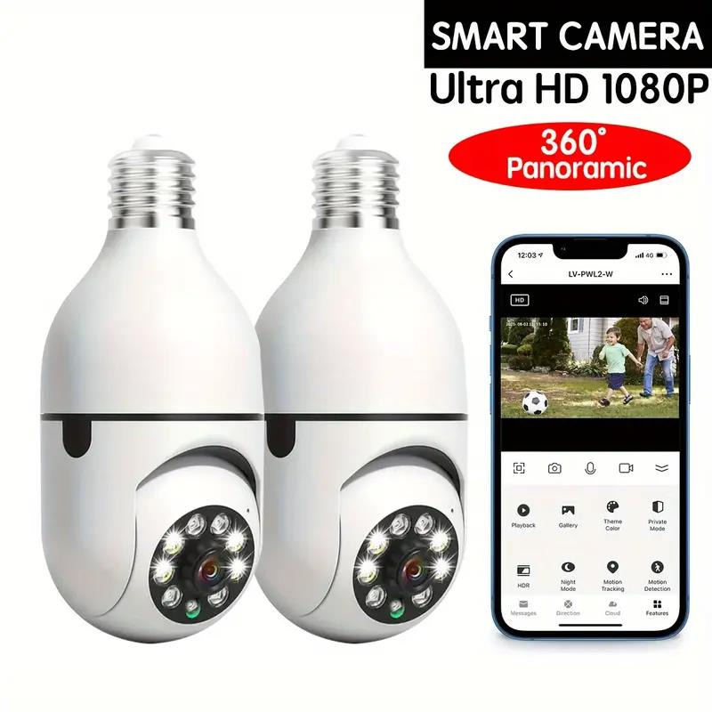 SafeView 360 – Intelligente Sicherheitskamera mit 360° Überwachung & Nachtsicht