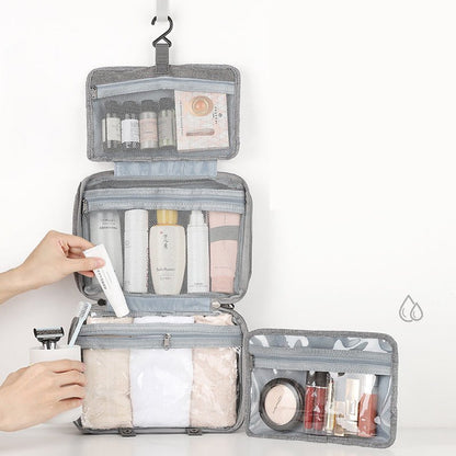 TravelTidy – Organisateur de cosmétiques compact avec 4 compartiments