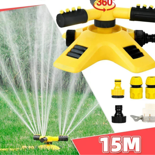 HydroFlow 360° Sprinkler – Efficiënte tuinbewatering