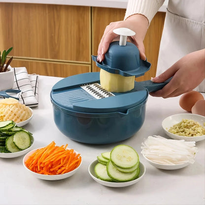 GRATIX – 9-in-1 Kitchen Slicer for Vegetables and Potatoes
