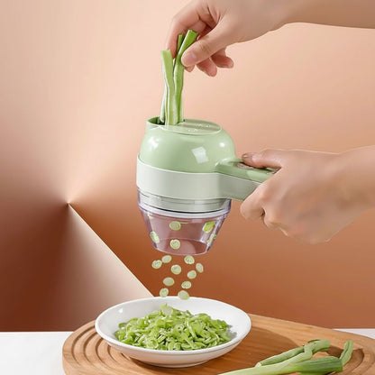 CHOPLUX – Tritatutto elettrico 4-in-1 per verdure, carne e aglio