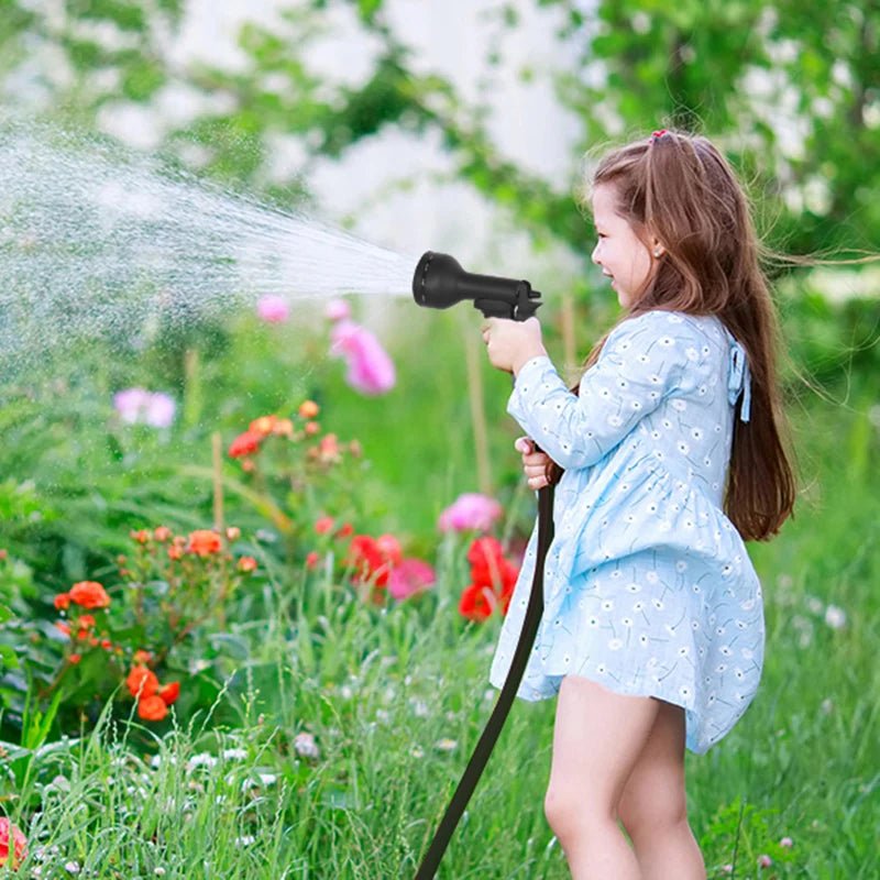HydroFlow Max Manguera de jardín | Manguera de agua extensible y resistente | Manguera sin dobleces para jardín, plantas y limpieza
