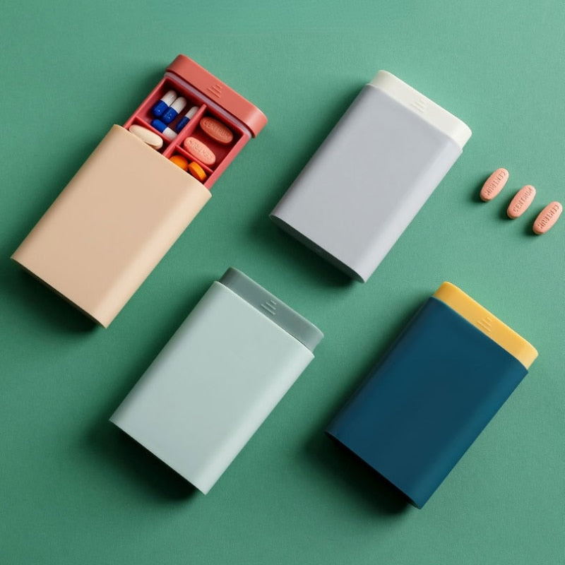 Nordicpill - Stilvolle Medikamentenbox Mit Flexiblen Fächern Für Reisen-6