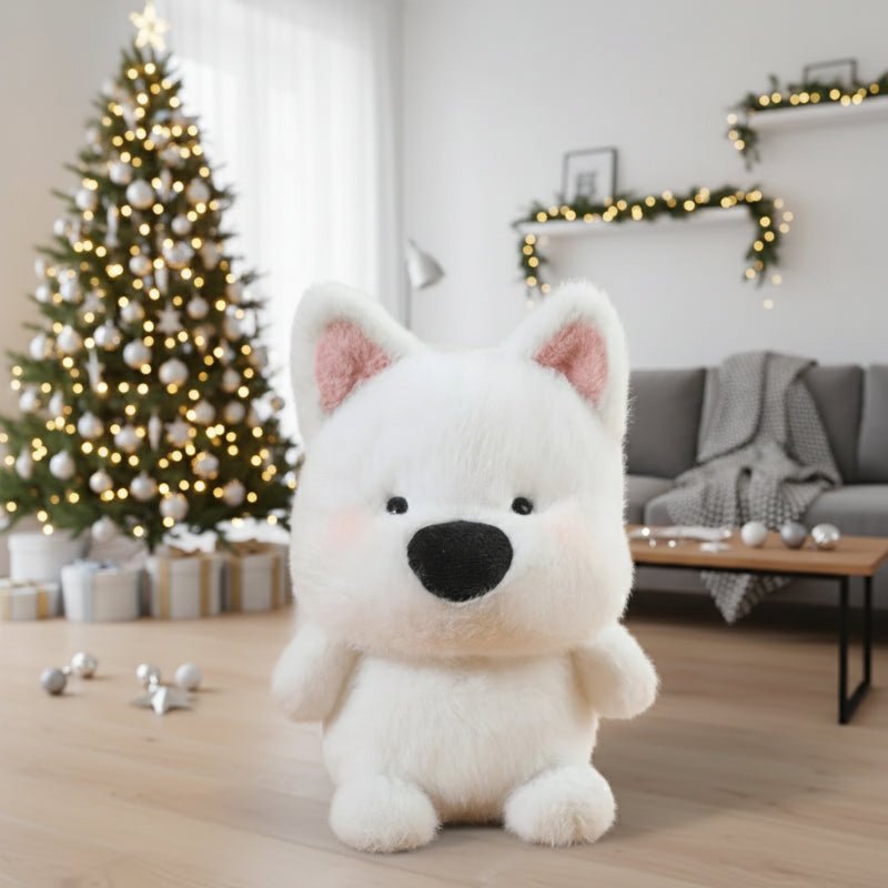 PLUFFII – Kawaii Soft Animal Plush Doll Serie mit Elefant, Hund, Katze & mehr