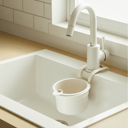 DRAINBASK – Hangende spoelbakfiltermand met afneembare bodem