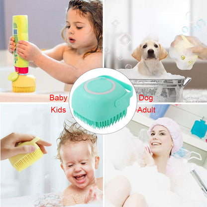 GROOMPAL – Gentle Silicone Massage Glove for Dogs & Cats
