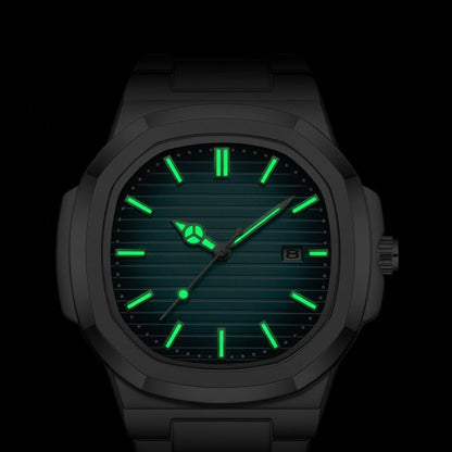 IRONBLOCK – Montre militaire carrée robuste et étanche pour hommes