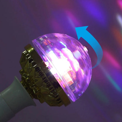 PARTYBEAM – Rotating LED Disco Lamps E27 with RGB Strobe Light
