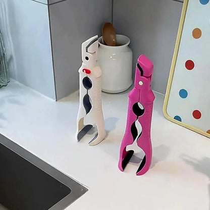 LIFTORA – Pinza da cucina resistente al calore con apribottiglie