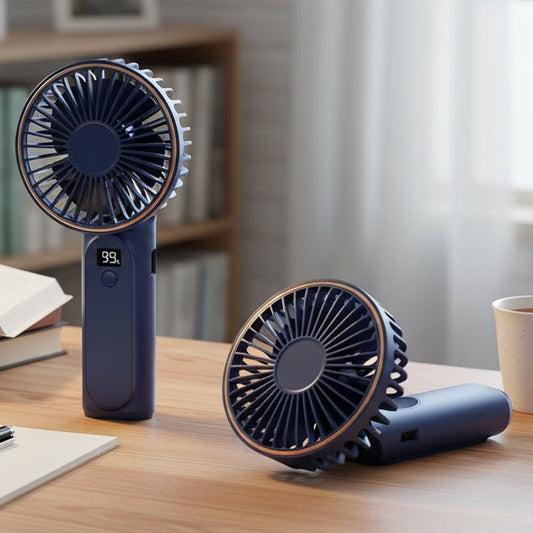 BREEZIX – Mini Handfächer für schnelle Abkühlung