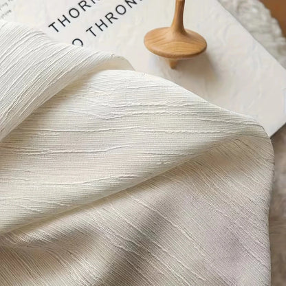HAVENLUME - Cortinas transparentes arrugadas Wabi-Sabi con ojales, suavemente translúcidas y elegantes para salas de estar y dormitorios