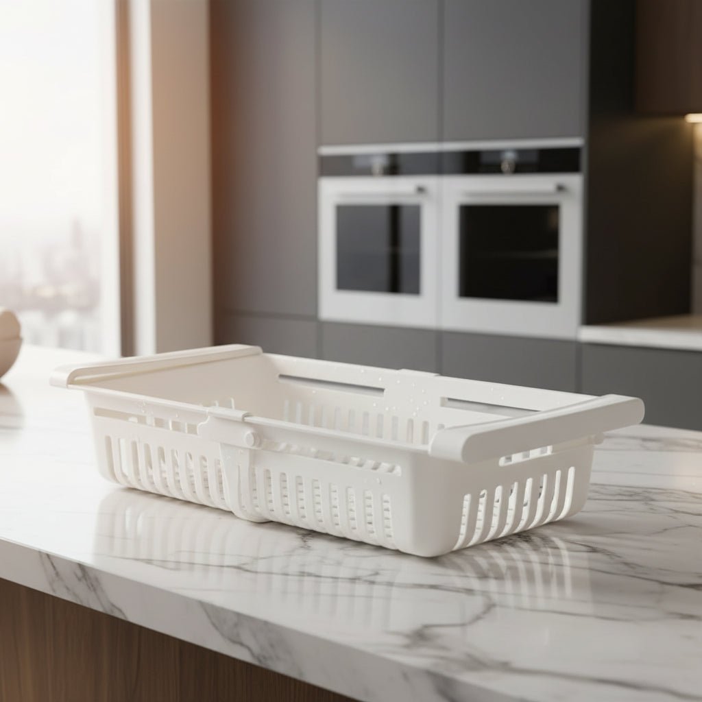 FRIDGEDRAW – Scatola sospesa estraibile per uova, frutta e organizzazione della cucina