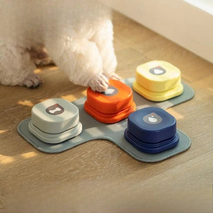 PAWTALK – Interaktive Kommunikationstasten für Hunde mit Aufnahmefunktion