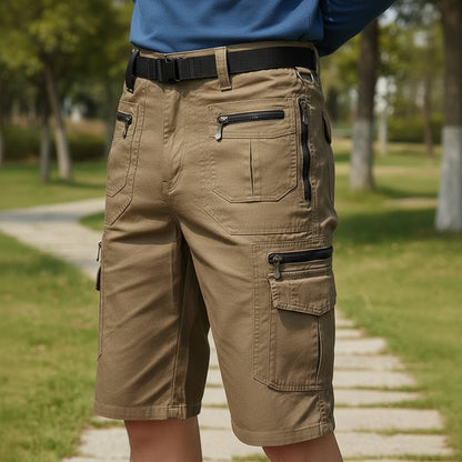 TACTICFLOW – Taktische Cargo Shorts Herren mit praktischem Multi-Pocket Design