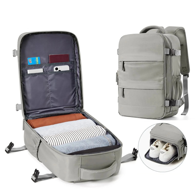 Variant image for Vielseitiger Reiserucksack Handgepäck für Herren und Damen – Ideal für Reisen, Freizeit & Laptop-3