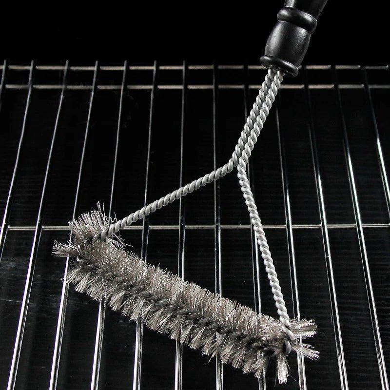 FLAMEBRUSH – Stainless Steel Grill Brush for Barbecue Cleaning