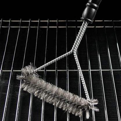 FLAMEBRUSH – Stainless Steel Grill Brush for Barbecue Cleaning