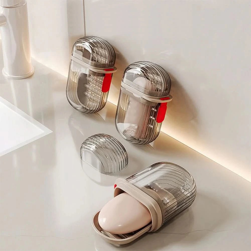 DRYPORT – Porta sapone da viaggio per un'igiene senza sforzo in movimento