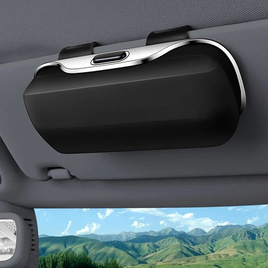 SUNCRATE – Estuche elegante para gafas de sol para un interior de coche ordenado