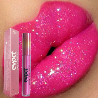 Diamantlippe - Wasserdichter Lippenstift Mit Intensivem Glanz Und Glitzer-2