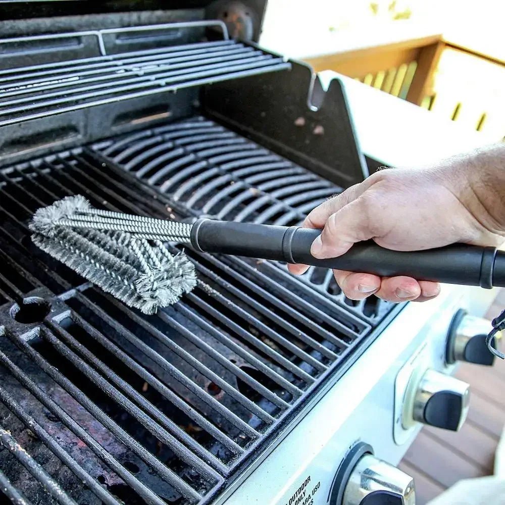 GRATECLEAN – Grill Grate Cleaning Brush with Stainless Steel Bristles
