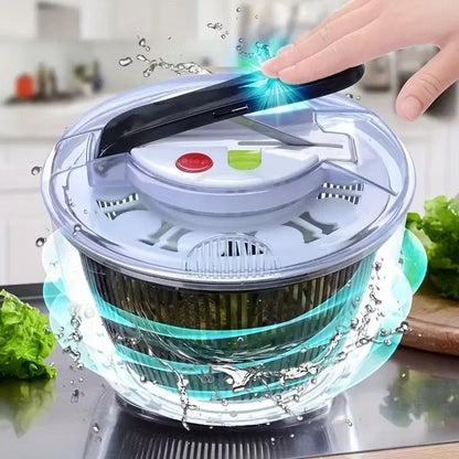 SPINFRESH – Centrifuga per insalata a batteria per frutta e verdura