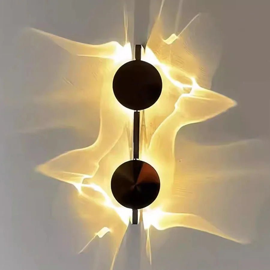 CORRULUX – Lampada da parete LED moderna scanalata in acciaio inox, orientabile, per camera da letto