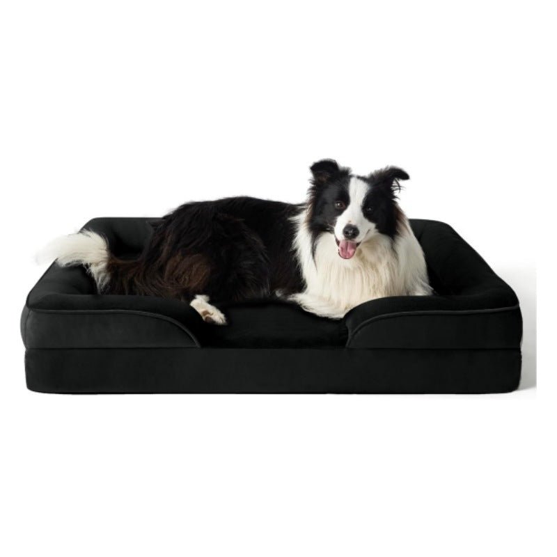 PETIQUE COMFORTBED – Orthopedic Dog Bed with Removable Velvet Cover