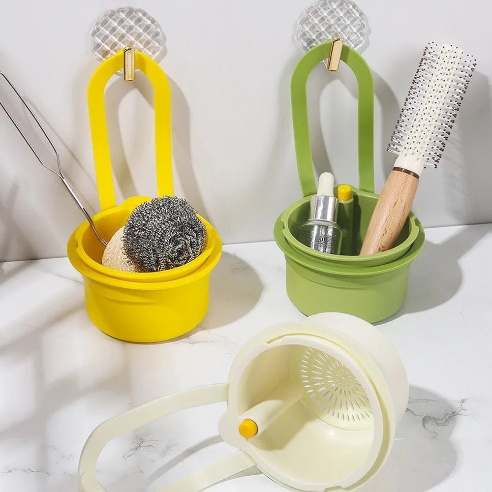 DRAINBASK – Hangende spoelbakfiltermand met afneembare bodem