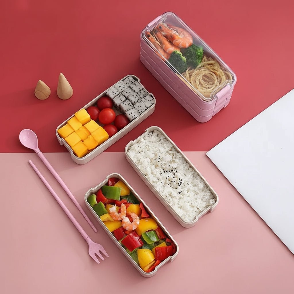 WHEATBOX – Lunchbox per microonde in paglia di grano per bambini e ufficio