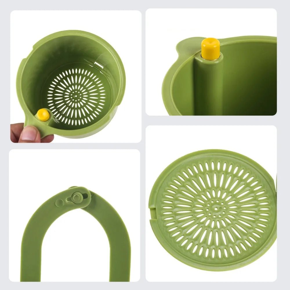 DRAINBASK – Hangende spoelbakfiltermand met afneembare bodem