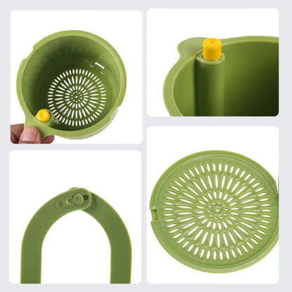 DRAINBASK – Hangende spoelbakfiltermand met afneembare bodem