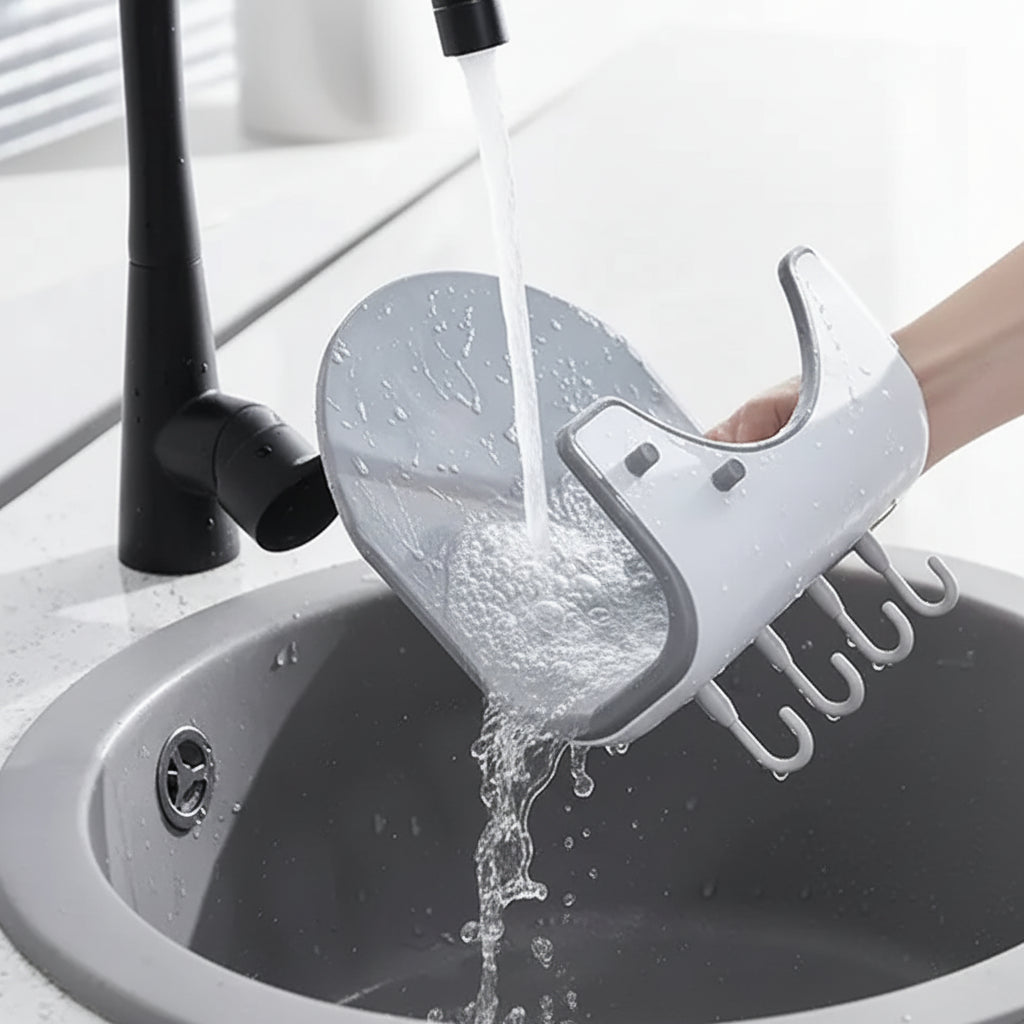 POTRACK – Soporte en forma de U para tapa de olla para pared de cocina y organización