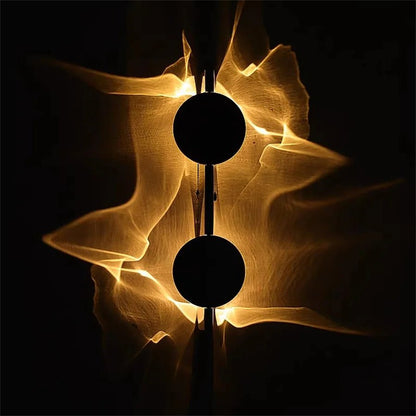 CORRULUX – Lampada da parete LED moderna scanalata in acciaio inox, orientabile, per camera da letto
