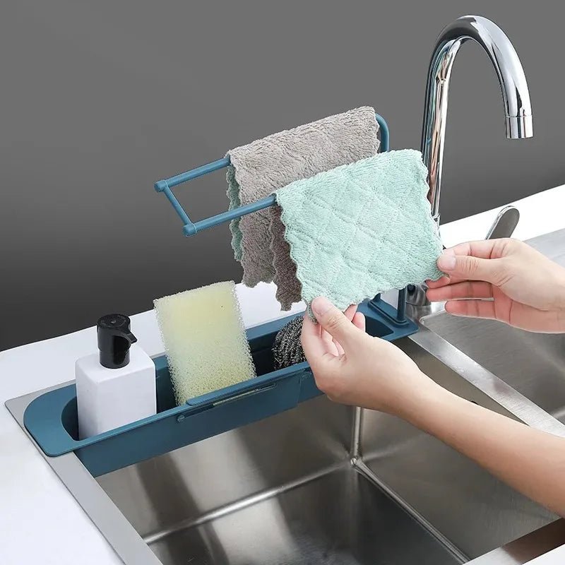 FLEXISINK – Adjustable Sink Storage Solution for Customizable Daily Use