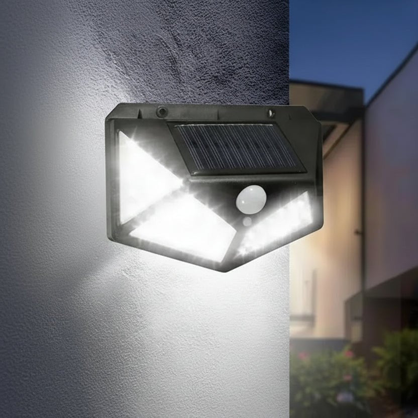 NIGHTRAY – Lámpara LED solar de seguridad para exteriores