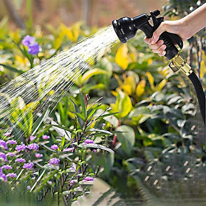 HydroFlow Max Manguera de jardín | Manguera de agua extensible y resistente | Manguera sin dobleces para jardín, plantas y limpieza