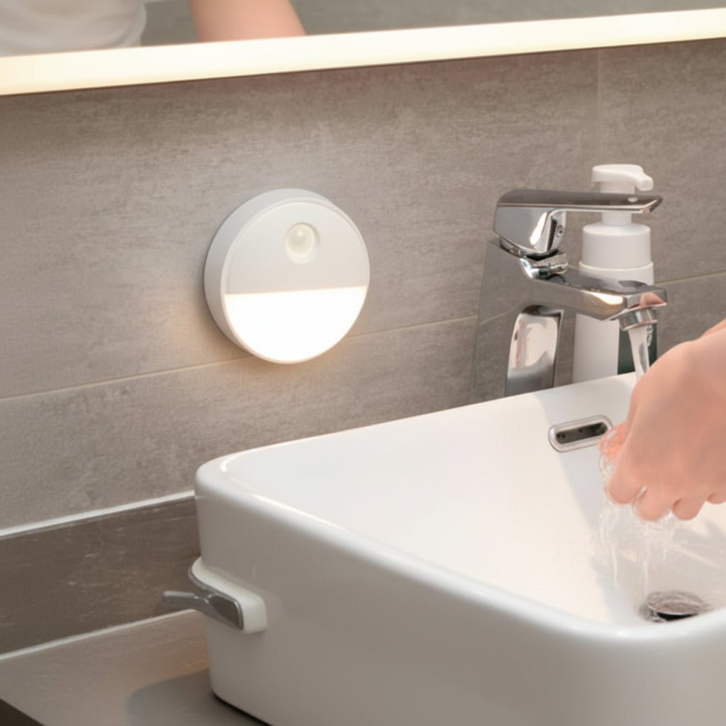 HOOKLIGHT – Luz nocturna portátil con sensor, imán y gancho integrado