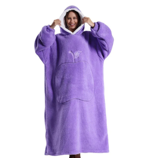 Übergroßer Fleece Hoodie für ultimativen Komfort und Entspannung-1