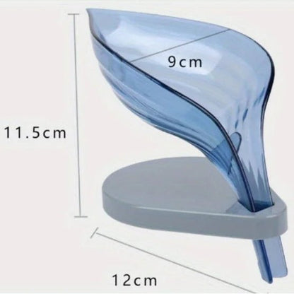 LEAFDRAIN – Portasapone da bagno a forma di foglia con scarico