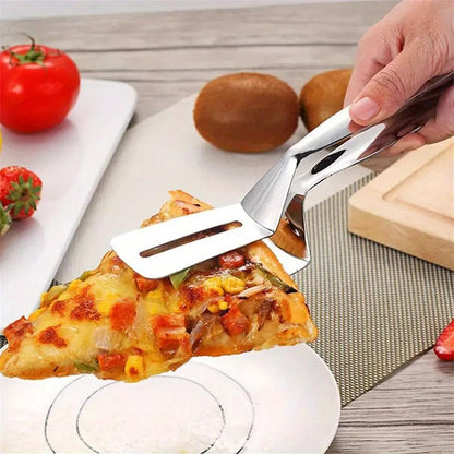 CLAMPSPAT – Pinza spatola in acciaio inox per BBQ e cucina
