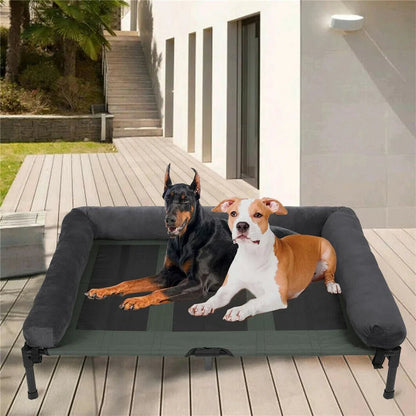 DOGHAVEN – Elevated Dog Bed for Garden & Outdoor