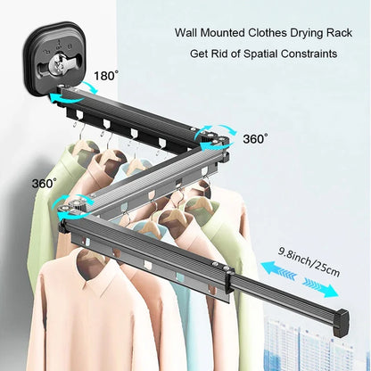 AeroDry wall-mounted tumble dryer - Foldable & space-saving