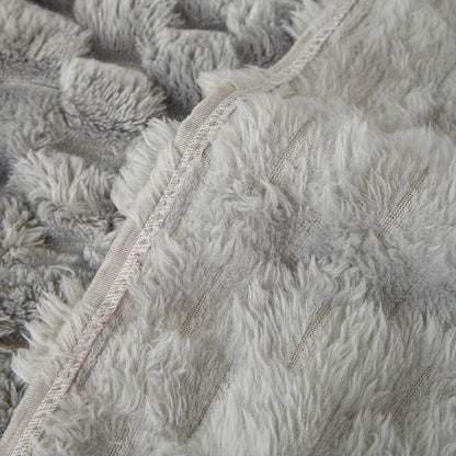 CHENILLO – Plüsch Chenille Sofaüberwurf mit Anti-Kratz Schutz